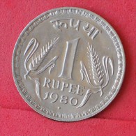 INDIA  1  RUPEE  1980   KM# 78,3  -    (Nº11746) - India