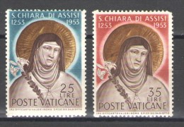 VATICANO 1953 S.CHIARA ** MNH - Neufs