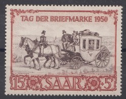 Saar 1950 Mi#291 Mint Never Hinged - Unused Stamps