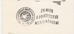 J1461 - Czechoslovakia (1945-79) Control Imprint Stamp Machine (R!): International Co-operative Day 1956 - Proeven & Herdrukken
