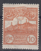 San Marino 1921 Mi#70 Mint Hinged - Ungebraucht