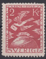Sweden 1924 UPU Mi#172 Mint Hinged - Neufs