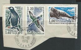 N° 58; 59 Et 60 Oblitéré KERGUELEN Le 15/10/1976 - Used Stamps