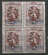 PRE 271  Bloc 4  (*) - Typo Precancels 1929-37 (Heraldic Lion)