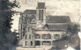 ILE DE FRANCE - 91 - ESSONNE - SAINT SULPICE DE FAVIERES - Eglise Et Presbytère - CPSM PF NB - Defraichie - Saint Sulpice De Favieres