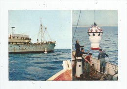 Cp , Bateaux , PAQUEBOT , Pas D´identification , Vierge , Cachet Comité National De L´enfance - Ferries