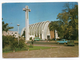 Chili--CHILLAN--Chillan City View--Cathedral (animée,voitures),cpsm 15 X 10 N° 64 Imp Chabad - Chili