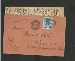 Enveloppe Roumanie 1936 - Marcophilie