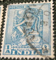 India 1949 Bodhisattva 1a - Used - Used Stamps