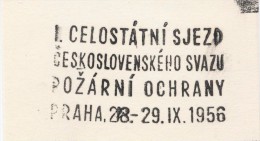 J1474 - Czechoslovakia (1945-79) Control Imprint Stamp Machine (R!): National Congress Association Of Fire Protection - Proofs & Reprints