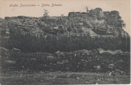 AK Sächsische Schweiz Grosser Zschirnstein Felsen Bei Schöna Reinhardtsdorf Kleingiesshübel Cunnersdorf Krippen Bielatal - Schöna