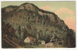 Frankenstein Cliff In The Crawfords Notch, White Mountains, N.H. - Train - White Mountains