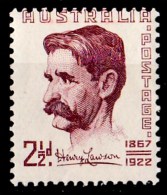 Australia 1949 Henry Lawson 21/2d MH - Neufs