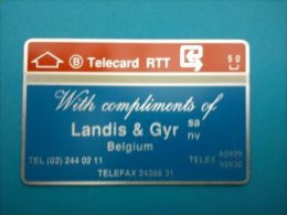 Landis & Gyr 810 E Catalogue 280 Euro ( Mint,Neuve) Very Rare ! - [3] Tests & Services