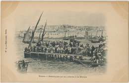Pilgrimage To Mecca From Sousse Tunisia Embarquement Des Pèlerins Edit No 15 Phot Louis Tunis Undivided Back Before 1903 - Saudi Arabia