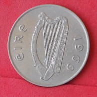 IRELAND  10  PENCE  1969   KM# 23  -    (Nº11749) - Ireland