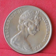 AUSTRALIA  20  CENTS  1975   KM# 66  -    (Nº11767) - Victoria