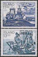 Iceland 1983 MNH/**/postfris/postfrisch Michelnr. 600-601 - Unused Stamps