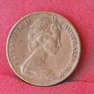 AUSTRALIA  1  CENTS  1969   KM# 62  -    (Nº11793) - Victoria