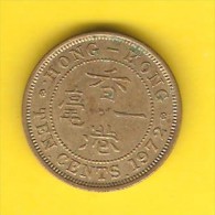 HONG KONG   10 CENTS  1972  (KM # 28.3) - Hong Kong