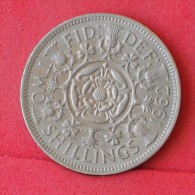 GREAT BRITAIN  2  SHILLING  1962   KM# 906  -    (Nº11804) - J. 1 Florin / 2 Shillings