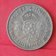 GREAT BRITAIN  2  SHILLING  1948   KM# 865  -    (Nº11805) - J. 1 Florin / 2 Shillings