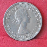 GREAT BRITAIN  6  PENCES  1957   KM# 903  -    (Nº11822) - H. 6 Pence