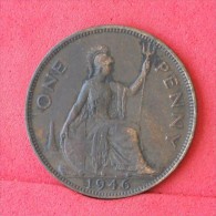 GREAT BRITAIN  1  PENNY  1946   KM# 845  -    (Nº11839) - D. 1 Penny