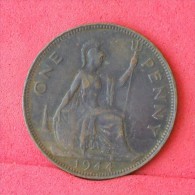 GREAT BRITAIN  1  PENNY  1944   KM# 845  -    (Nº11840) - D. 1 Penny