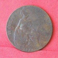 GREAT BRITAIN  1/2  PENNY  1922   KM# 809  -    (Nº11853) - C. 1/2 Penny