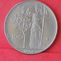 ITALY  100  LIRAS  1956   KM# 96,1  -    (Nº11859) - 100 Lire