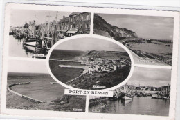 CPSM - 14 - PORT-en-BESSIN - Multi-vues - Port-en-Bessin-Huppain