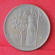 ITALY  100  LIRAS  1957   KM# 96,1  -    (Nº11860) - 100 Lire