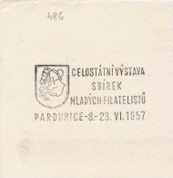 J1534 - Czechoslovakia (1945-79) Control Imprint Stamp Machine (R!): National Exhibit. Collections Of Young Philatelists - Essais & Réimpressions