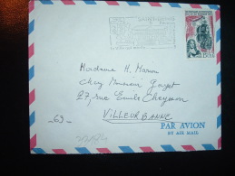 LETTRE PAR AVION TP ILE BOURBON 15F OBL.MEC.5-11-1965 SAINT-DENIS REUNION - Brieven En Documenten