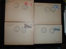 LETTRE TP CONGRES DE L'UPU 3F50 OBL. 7-5-47 CONGRES POSTAL UNIVERSEL PARIS + ID. 4F50 + ID. 6F + ID. 10F - ....-1949