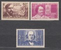 France 1940 Yvert#462-464 Mint Never Hinged (sans Charnieres) - Unused Stamps