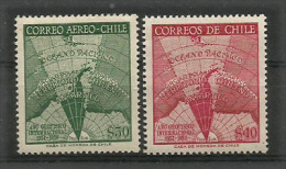 ANTARCTIQUE CHILIEN. Année Géophysique Internationale 1957-1958.  2 T-p Neufs ** - Año Geofísico Internacional