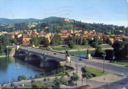 Torino - Ponte Umberto E Collina - Formato Grande Viaggiata - Ponti