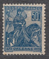 France 1929 Yvert#257 Mint Hinged (avec Charnieres) - Neufs