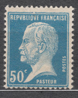 France 1923 Pasteur Yvert#176 Mint Hinged (avec Charnieres) - 1922-26 Pasteur