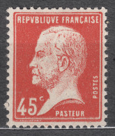 France 1923 Pasteur Yvert#175 Mint Hinged (avec Charnieres) - 1922-26 Pasteur