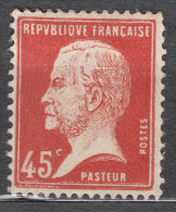 France 1923 Pasteur Yvert#175 Mint Hinged (avec Charnieres) - 1922-26 Pasteur
