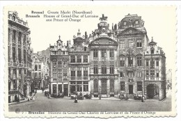 CPA - BRUSSEL - BRUXELLES - Maisons Du Grand Duc Charles De Lorraine Et Du Prince D'Orange - Groote Markt   // - Enseignement, Ecoles Et Universités