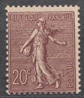 France 1903 Yvert#131 Mint Never Hinged (sans Charnieres) - 1903-60 Säerin, Untergrund Schraffiert