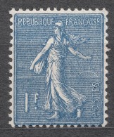 France 1924 Yvert#205 Mint Hinged (avec Charnieres) - 1903-60 Säerin, Untergrund Schraffiert