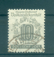 Saxe De L'Ouest  1946 - Michel N. 143 Y - Solidarité Populaire (Y & T N. 24) - Usados