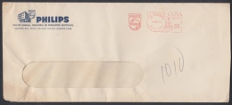 FM-19  CUBA PITNEY BOWES. 1957. FRANQUEO PHILIPS CON PUBLICIDAD. ELECTRICIDAD. ELECTRICITY. - Unused Stamps