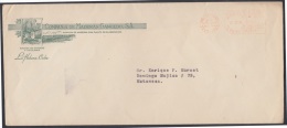 FM-22  CUBA PITNEY BOWES. 1955. FRANQUEO DE MADERAS GANCEDO CON PUBLICIDAD. MADERA. WOOD. - Unused Stamps