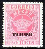 !										■■■■■ds■■ Timor 1885 REPRINT AF#03(*) Crown 20 Réis (x6044) - Timor